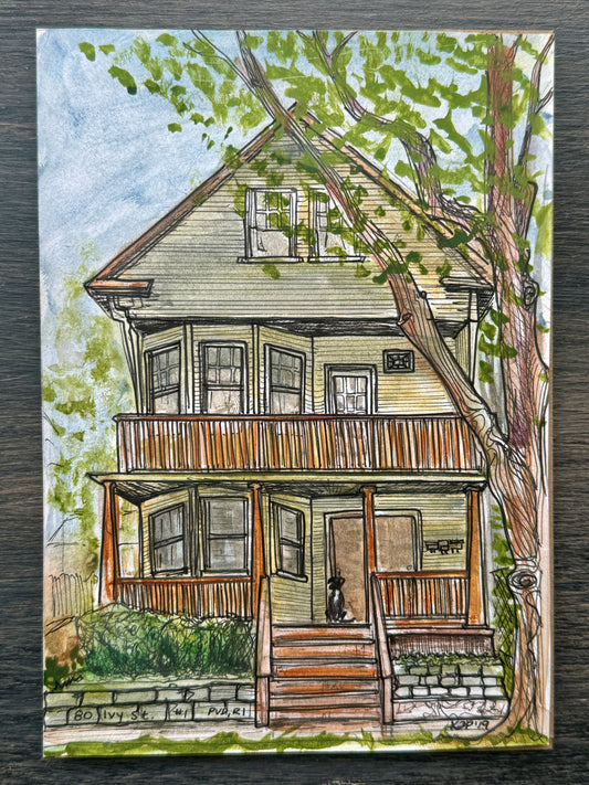 Home is Where the Art is (hand drawn)