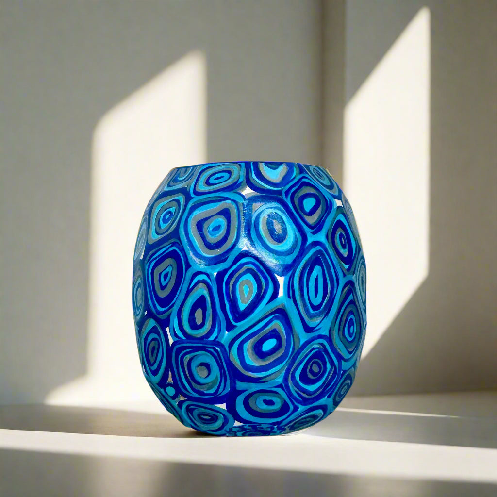 Blue geode