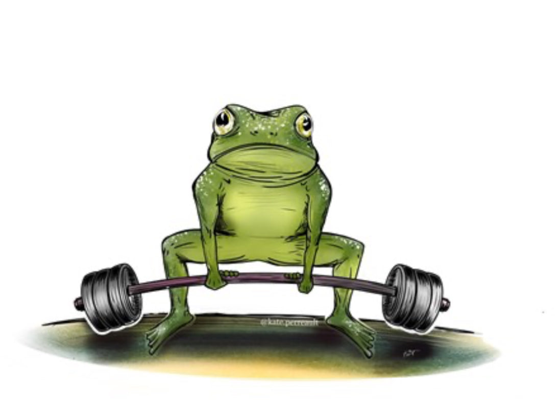 Strong frog