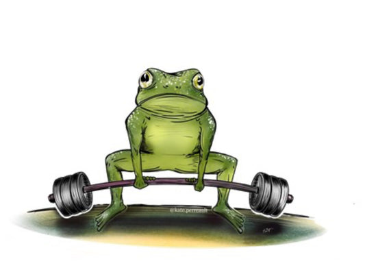 Strong frog