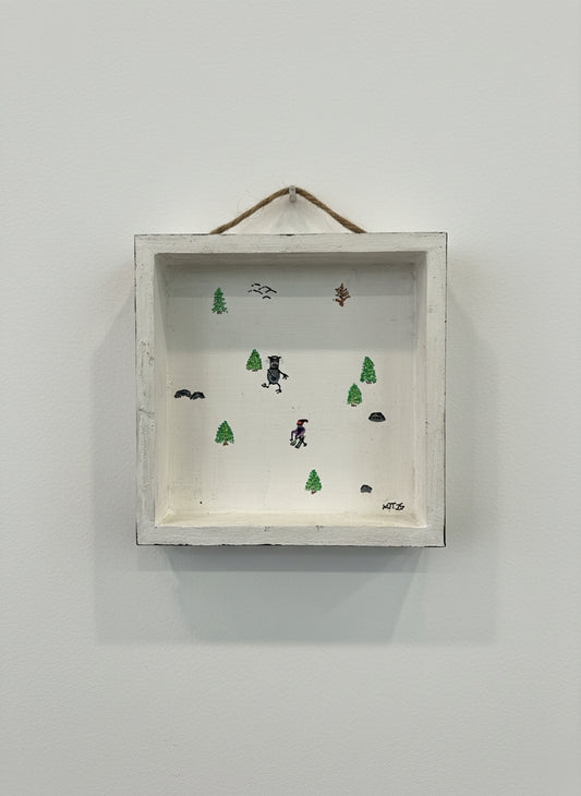 Ski free shadowbox