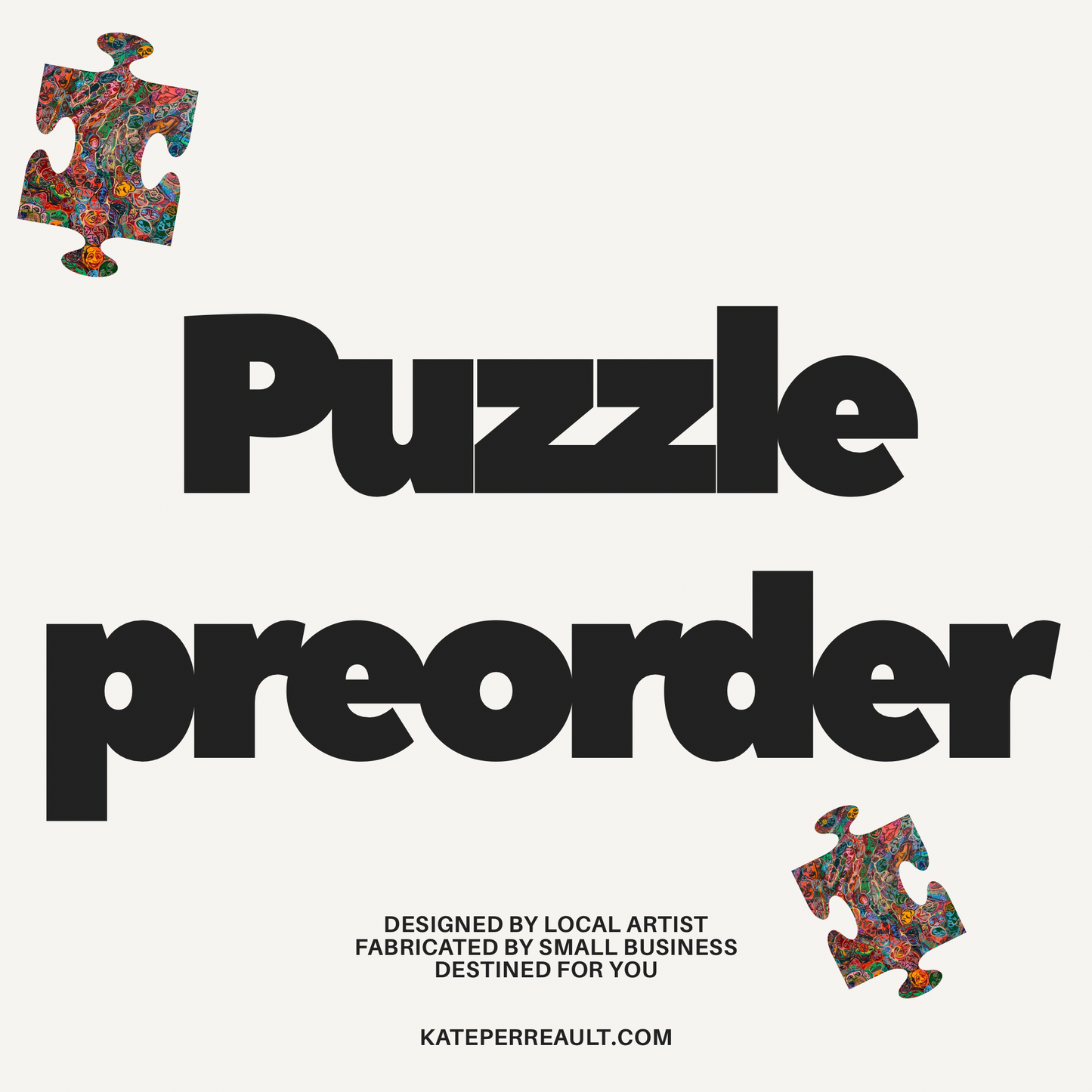 PRE-ORDER: Puzzle “it comes and goes in waves”
