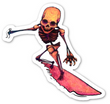 Surfing Skeleton